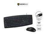 KEYBOARD & MOUSE (คีย์บอร์ดและเมาส์) MICROPACK KM-2003 CLASSIC BLACK