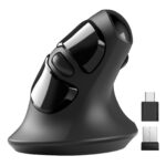 Micropack MP-V03 Wireless Mouse Ergonomic_Black