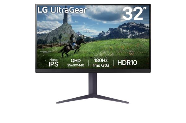 (จอมอนิเตอร์) Monitor LG UltraGear 32GS85Q-B - 31.5" (NANO IPS, HDMI, DP) G-SYNC / FREESYNCE 2K 180Hz - Image 11