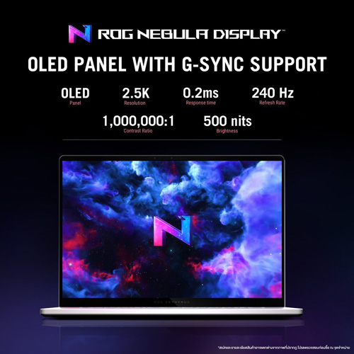 Notebook GA605K-03_w_OLED
