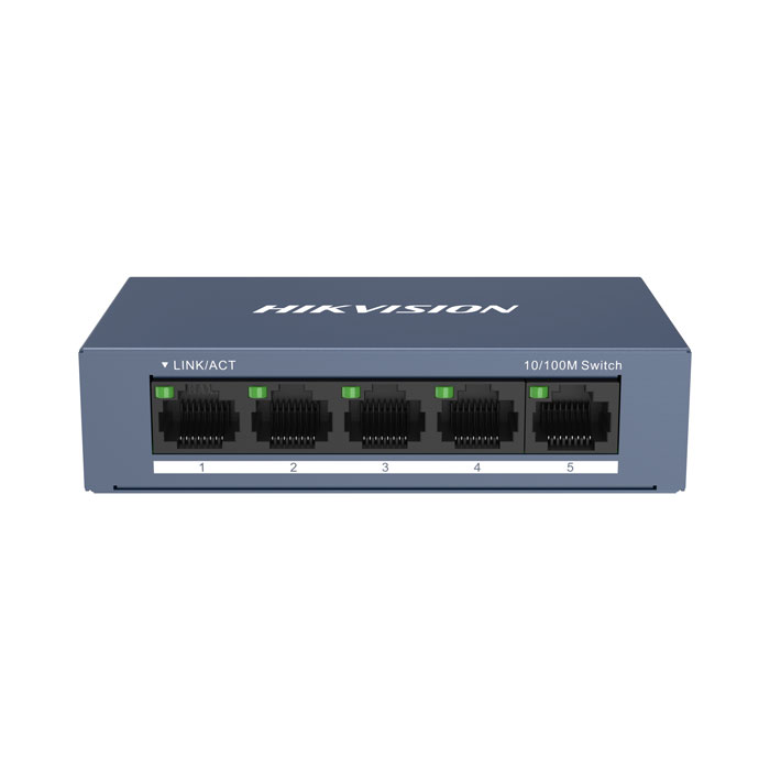 Switch HIKVISION DS-3E0105-O 5 พอร์ต Unmanaged