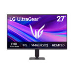 Monitor Gaming (จอมอนิเตอร์) LG UltraGear G4 27G411A-B 27" FHD IPS NVIDIA G-SYNCR 144Hz