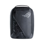 กระเป๋าเป้เกมมิ่ง ROG Backpack BP1501G Holographic Edition สีดำ ลาย Cyber-Text โลโก้ ROG สะท้อนแสง สำหรับใส่โน๊ตบุ๊ค 17 นิ้ว