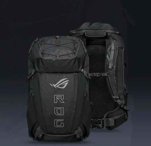 Asus ROG Archer ErgoAir Gaming Backpack มุมด้านหน้า