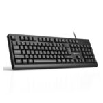 keyboard (คีย์บอร์ดแบบมีสาย) Micropack K-205 104 Keys Classic wired Keyboard (En/Th)