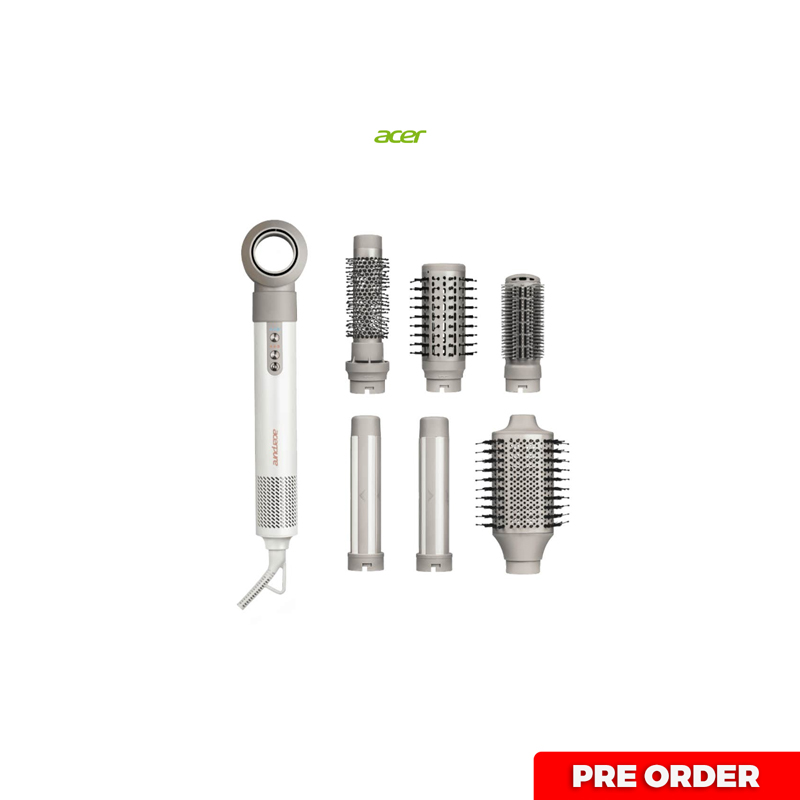 Acerpure Beauty Ionic Hair Dryer and Styler DS744-10W (Satin White)