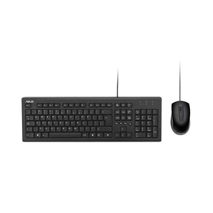 Keyboard & Mouse (คีย์บอร์ดและเมาส์) ASUS U2000 Keyboard + Mouse Set (EN/TH)