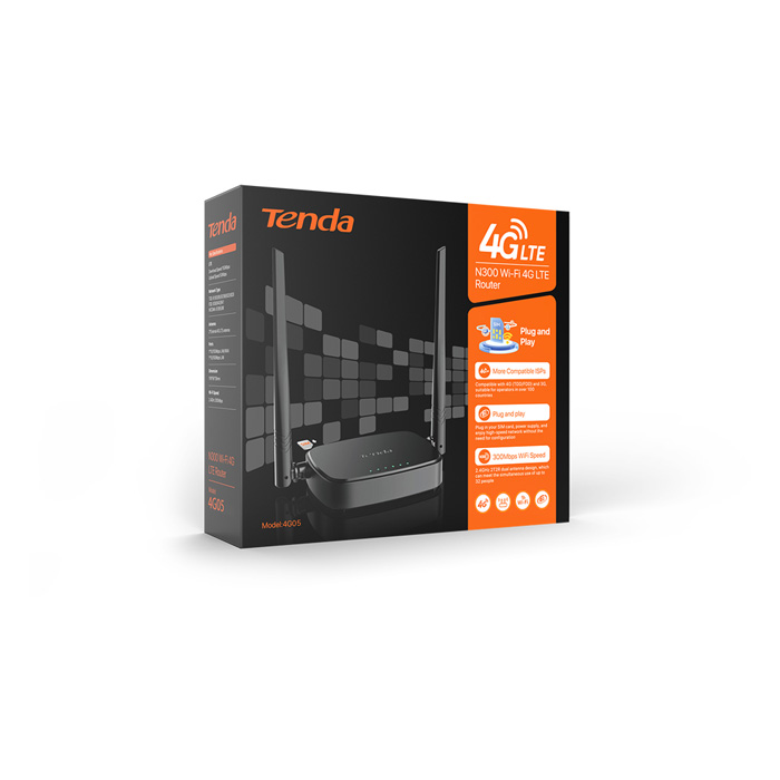 Router (เราเตอร์) Tenda 4G05 - N300 4G VoLTE Wi-Fi - Image 5