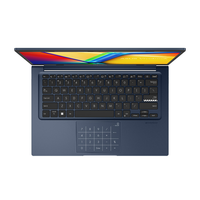 Notebook (โน้ตบุ๊ก) ASUS Vivobook 14 X1404VA-EB5648WA Intel Core 5 120U/16GB/512GB SSD/14.0″ FHD/Intel/Windows 11 Home (Quiet Blue) - Image 4