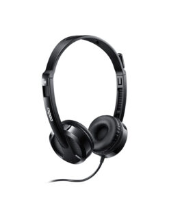 Rapoo H100 Wired Stereo Headset Black