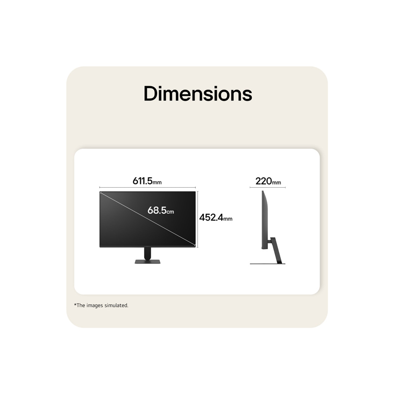 Monitor (จอมอนิเตอร์) LG 27U411B-B 27″ U4, IPS Full HD 144Hz - Image 9