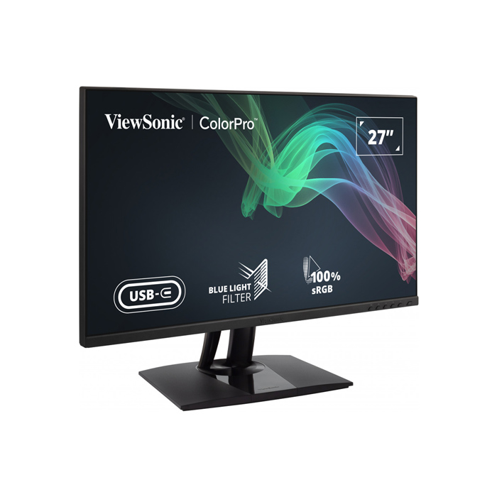 Monitor (จอมอนิเตอร์) ViewSonic VP2756-4K 27" 4K UHD Pantone Validated 100% sRGB & Factory Pre-Calibrated Monitor with 60W USB-C - Image 4