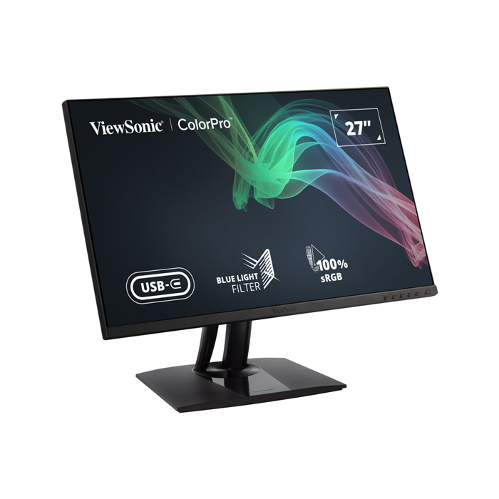Monitor (จอมอนิเตอร์) ViewSonic VP2756-4K 27" 4K UHD Pantone Validated 100% sRGB & Factory Pre-Calibrated Monitor with 60W USB-C - Image 5