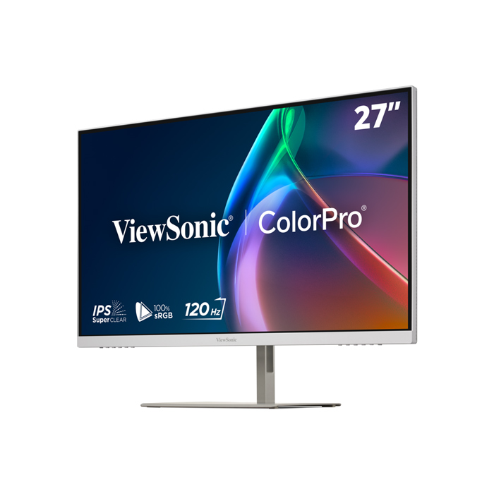 Monitor (จอมอนิเตอร์) ViewSonic VP2766-2K-W 27" 120Hz 2K QHD Pantone Validated 100% sRGB & Factory Calibrated White Monitor with 90W USB-C - Image 5