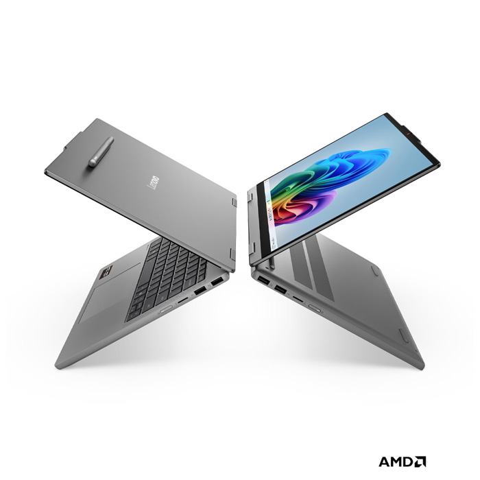 Notebook 2 in 1 (โน๊ตบุ๊ค 2-in-1) Lenovo IdeaPad 5 2-in-1 14AHP11(83UJ002KTA) Ryzen 5 230/16GB/512GB SSD/14" WUXGA/AMD/Windows 11 Home (Luna Grey) - Image 10