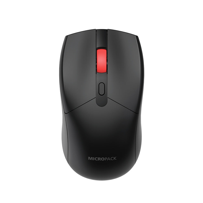 Wireless Mouse (เมาส์ แบบไร้สาย) Micropack MP-702W Pro-Black - Image 2
