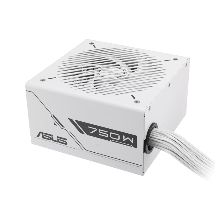 Power Supply (อุปกรณ์จ่ายไฟ) ASUS Prime 750W Bronze White Edition POWER SUPPLY (90YE00Y3-B0DA00) 750W 80Plus Bronze-White - Image 4
