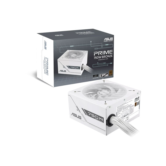ASUS PRIME-750B-WHITE 750W Bronze Power Supply