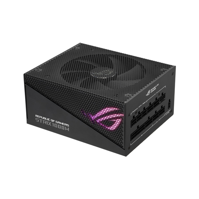 Power Supply (อุปกรณ์จ่ายไฟ) ASUS Strix 1000W Gold Aura Edition (90YE00P1-B0DA00) 1000W 80 Plus Gold-Black - Image 2