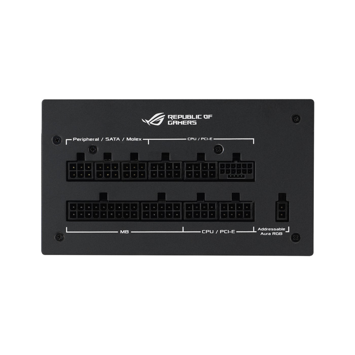 Power Supply (อุปกรณ์จ่ายไฟ) ASUS Strix 1000W Gold Aura Edition (90YE00P1-B0DA00) 1000W 80 Plus Gold-Black - Image 8