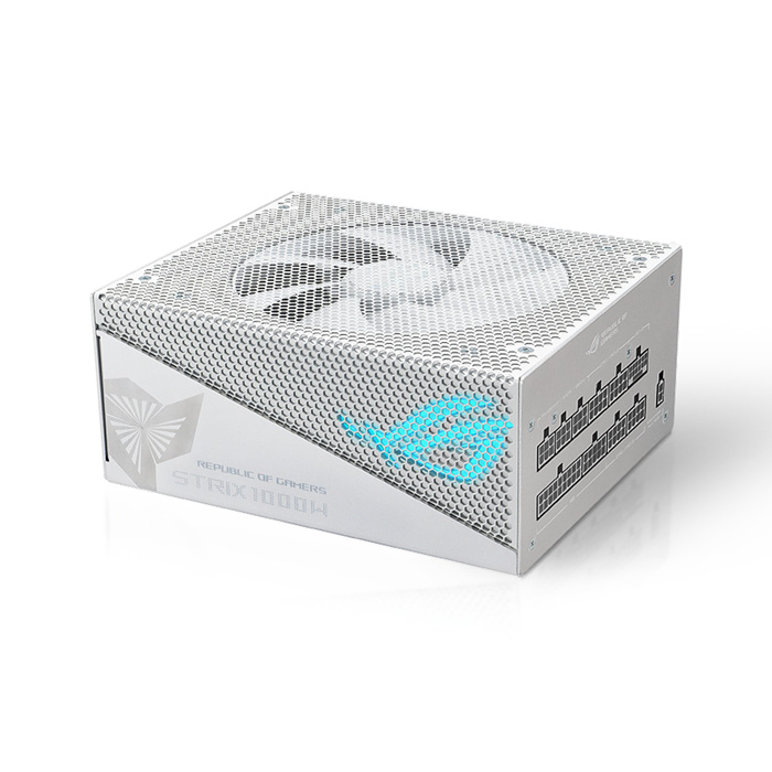 Power Supply (อุปกรณ์จ่ายไฟ) ASUS Strix 1000W Gold Aura White Edition (90YE00P5-B0ZA00) 1000W 80 Plus Gold-White - Image 9