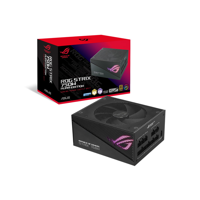 ROG Strix 750W Gold Aura Gaming Power Supply