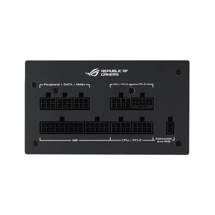 Power Supply (อุปกรณ์จ่ายไฟ) ASUS STRIX 750W Gold Aura Edition (90YE00P3-B0DA00) 80 Plus Gold-Black - Image 8