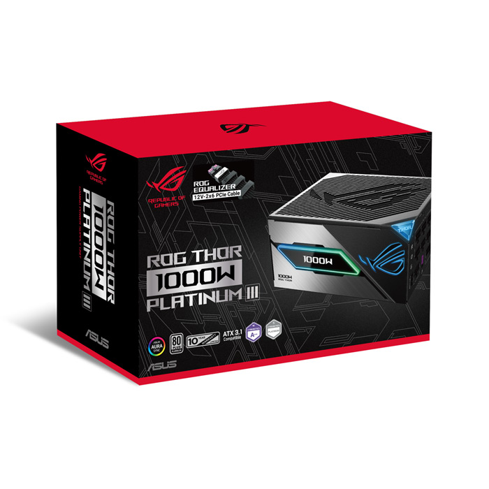 Power Supply (อุปกรณ์จ่ายไฟ) ASUS ROG Thor 1000W Platinum III 1000W 80Plus Platinum - Image 12