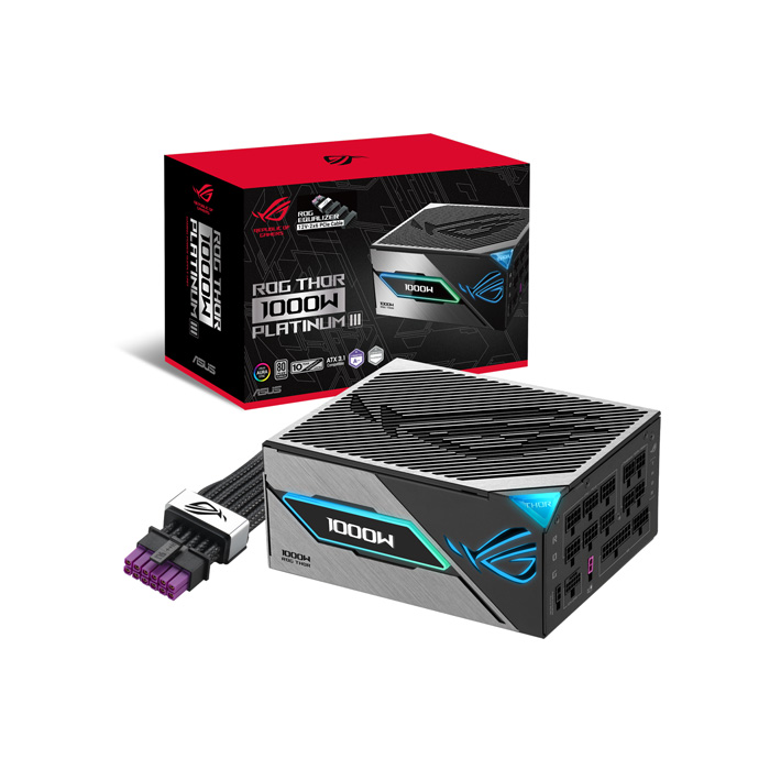 Power Supply (อุปกรณ์จ่ายไฟ) ASUS ROG Thor 1000W Platinum III 1000W 80Plus Platinum - Image 13