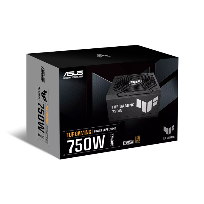 Power Supply (อุปกรณ์จ่ายไฟ) ASUS TUF Gaming 750W Bronze POWER SUPPLY (90YE00D0-B0ZA00) 750W 80Plus Bronze-Black - Image 12