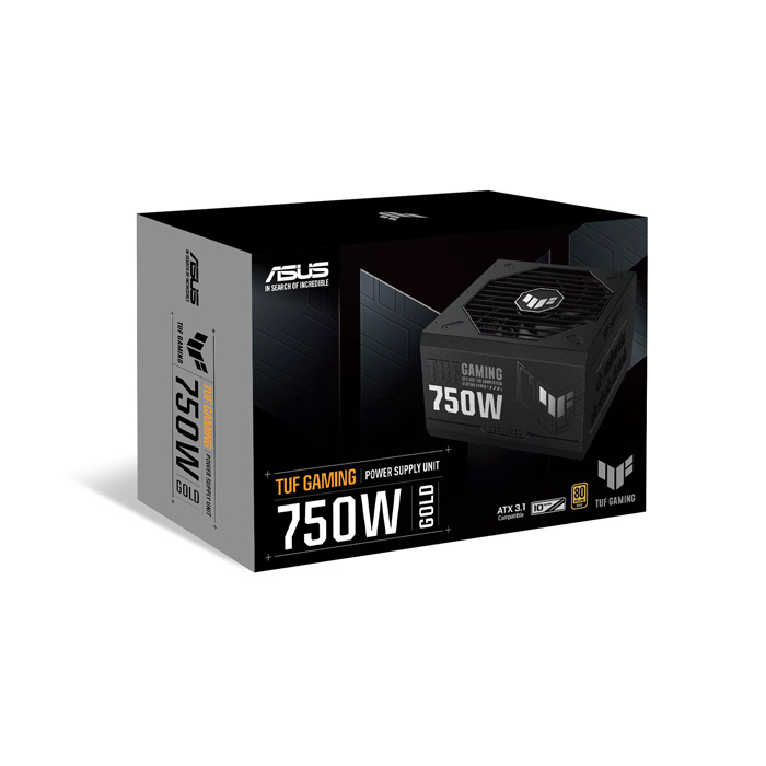 Power Supply (อุปกรณ์จ่ายไฟ) ASUS TUF Gaming 750W Gold POWER SUPPLY (90YE00S3-B0DA00) 750W 80Plus Gold-Black - Image 12