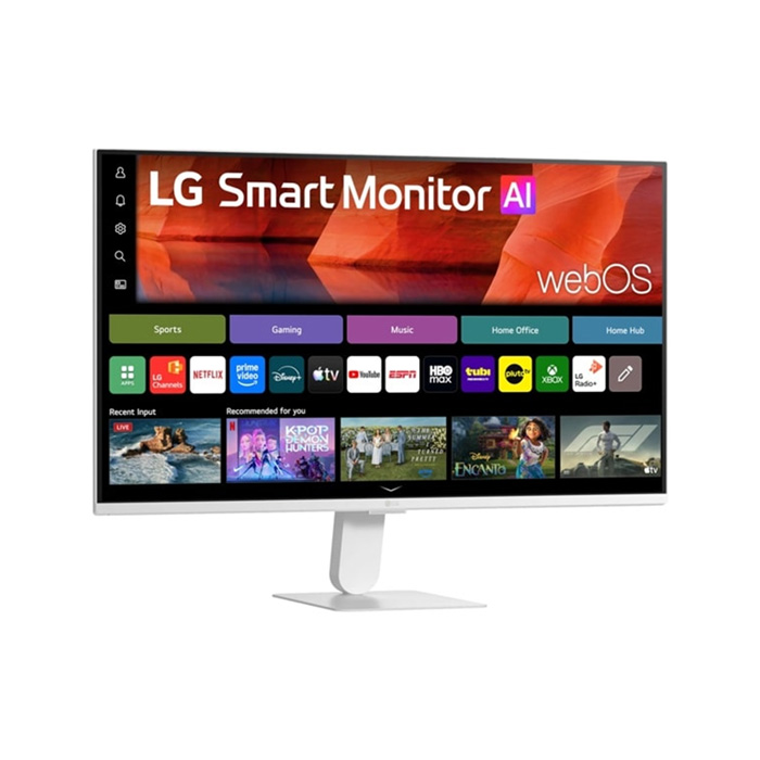 Monitor (จอมอนิเตอร์) LG 27U511SB-W 27″ FHD IPS Monitor for Streaming with webOS 120Hz - Image 4