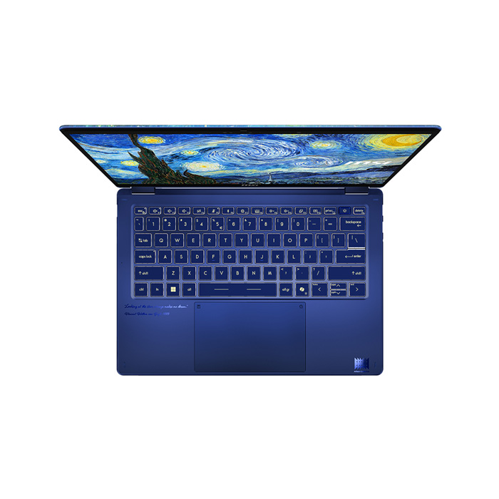 Notebook (โน้ตบุ๊ค) MSI PRESTIGE 14 FLIP AI+ The Starry Night-281THY Core Ultra X9 378H/32GB/1TB SSD/14" FHD+/Intel Arc/Win11 Home (The Starry Night) - Image 7