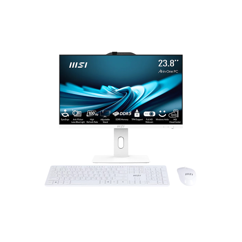 All-in-One MSI PRO-AP242P-14M-1204TH-WH+KB