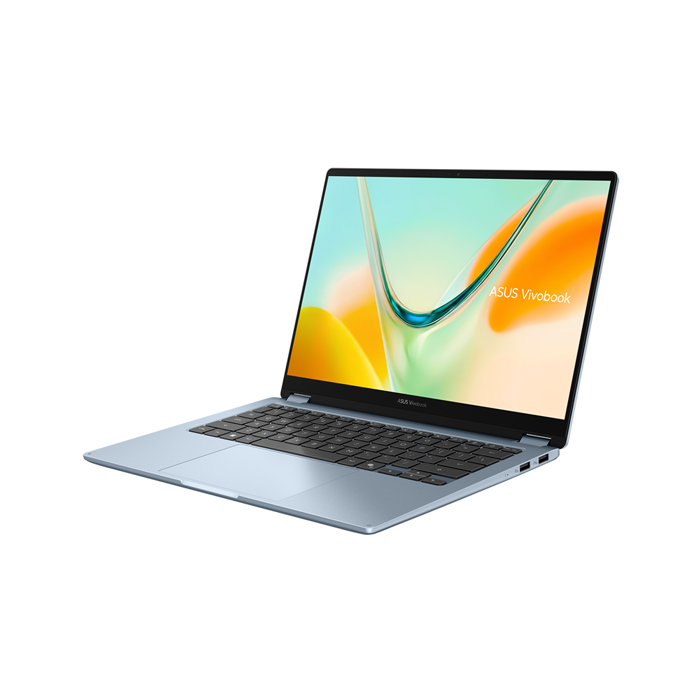 Notebook (โน้ตบุ๊กฝาพับ 360 องศา) ASUS Vivobook S14 TP5408QA-UZ016WA Snapdragon® X X1 26 100/16GB/256GB/14" WUXGA/win11 Home (Light Blue) - Image 8