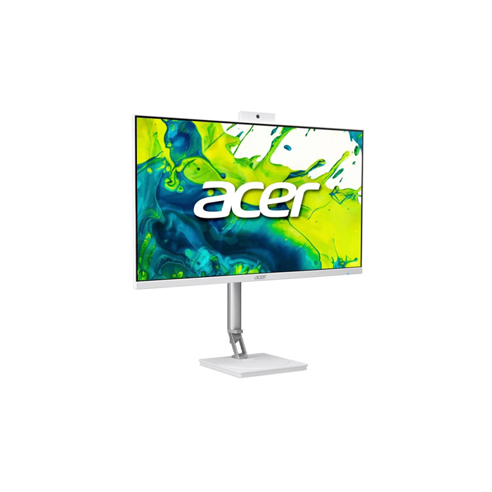 Desktop All-in-one(คอมพิวเตอร์ออลอินวัน) Acer Aspire C27D-C7-35016GT23Mi/T001 #DQ.J2KST.001/Intel Core 7 350/16GB/512GB SSD/27.0"/Intel/Windows 11 (White) - Image 4